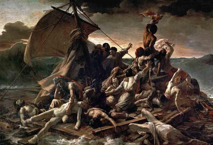 The Raft of the Medusa by Théodore Géricault